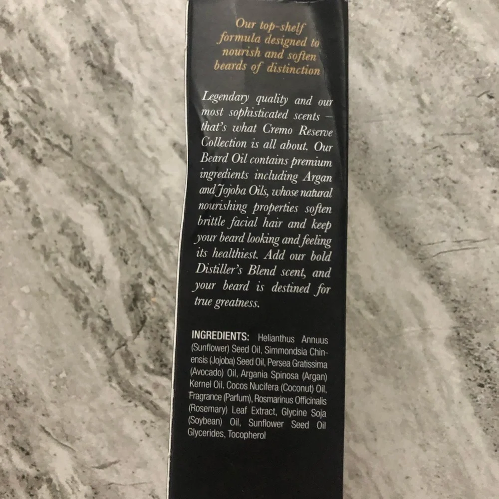 Cremo Beard Oil